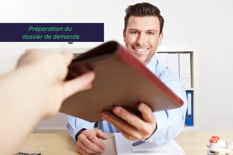 rachat de crédits, Préparation du dossier de demande